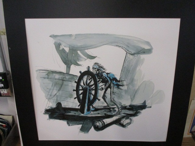 Skeleton Pirate Drawing