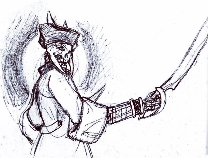 728x552 Ramblings Of A Storyteller Day - Skeleton Pirate Drawing