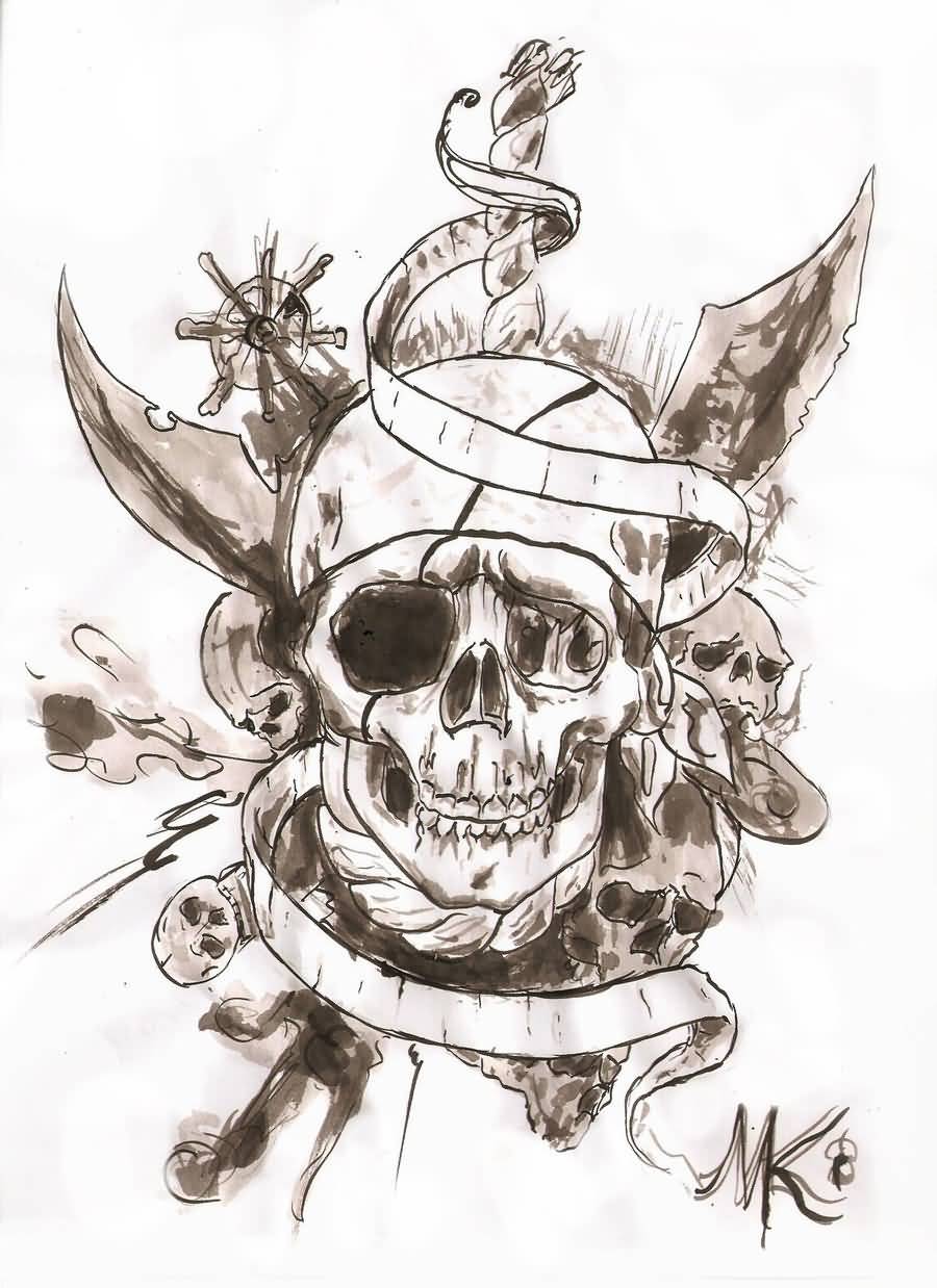 900x1238 skeleton pirate drawing at com free for personal us on pirate - Skeleton Pirate Drawing
