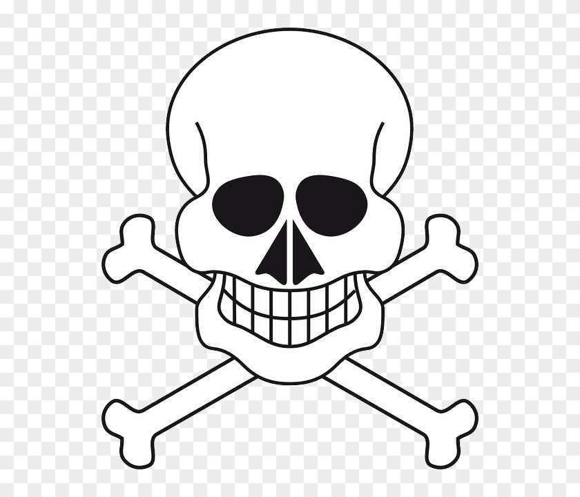 840x720 Vector Skull, Skeleton, Pirate, Bones, Vector - Skeleton Pirate Drawing