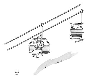 300x265 ski lift drawings fine art america - Ski Drawing