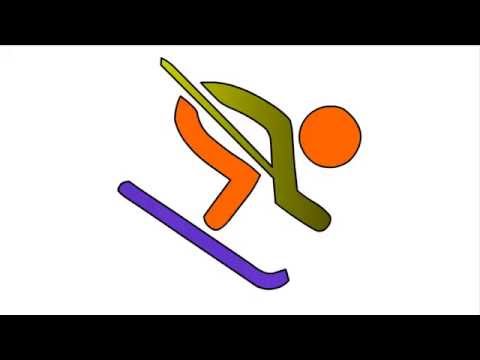 480x360  - Ski Drawing