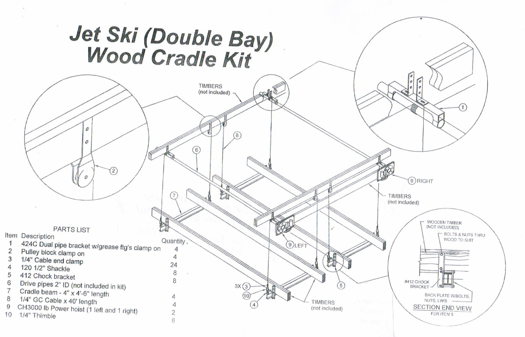 2115x1359 double bay jet ski lift - Ski Lift Drawing