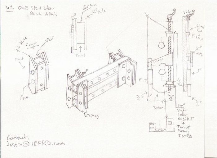 700x509 bobcat standard quick attach - Skid Steer Drawing
