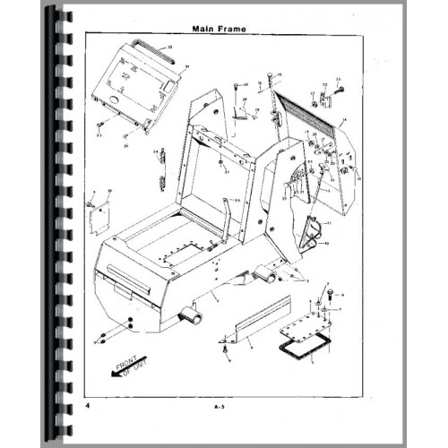500x500 owatonna skid steer loader parts manual - Skid Steer Drawing