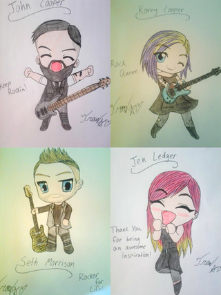 320x427 i met one of my favorite bands, skillet last weekend and i drew - Skillet Drawing