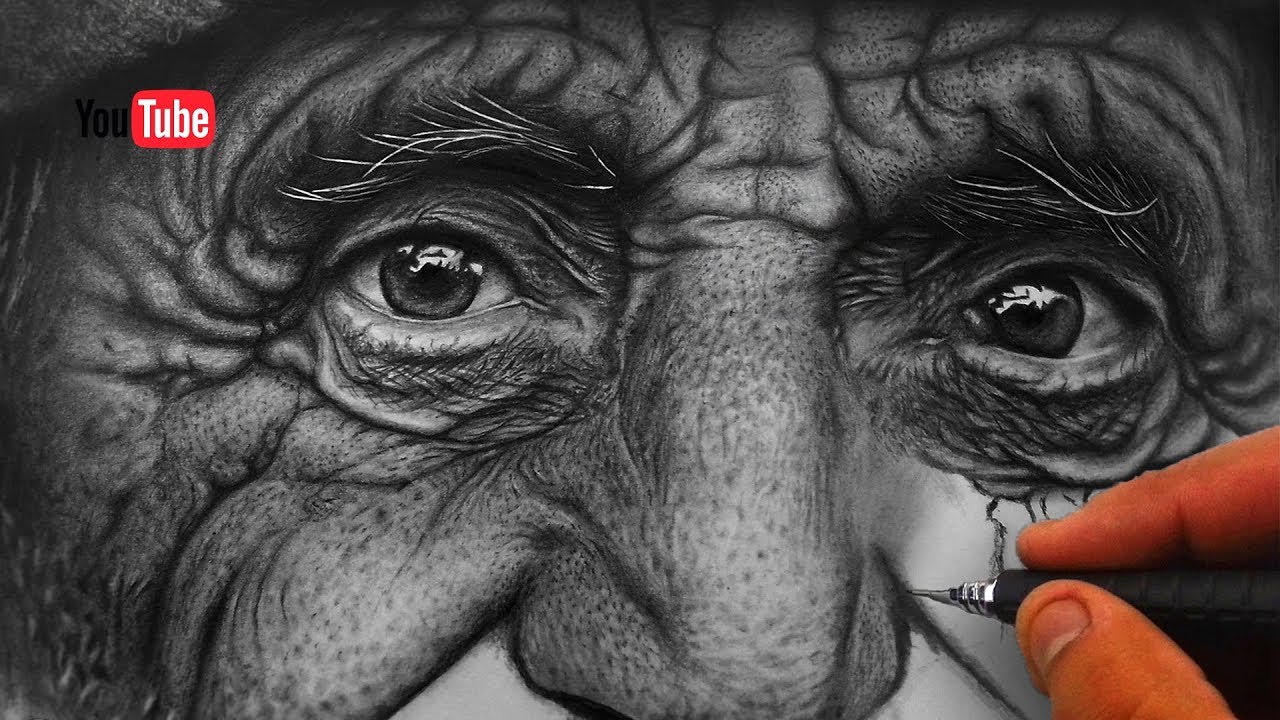 1280x720 how to draw realistic skin texture pores - Skin Texture Drawing