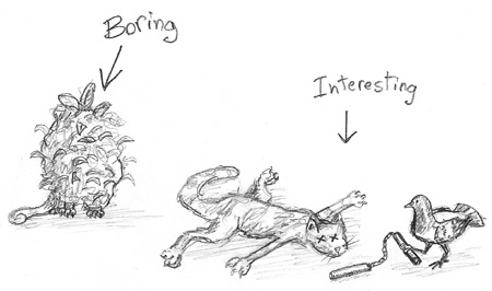 450x266 cat albino kraken - Skinny Cat Drawing