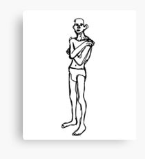 210x230 skinny man drawing canvas prints redbubble - Skinny Man Drawing