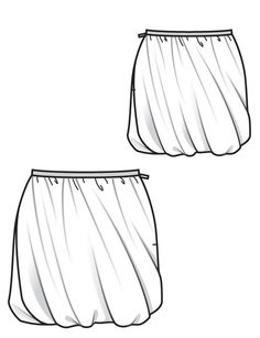 236x307 best technical fashion drawings skirts images fashion - Skirt Flat Drawing