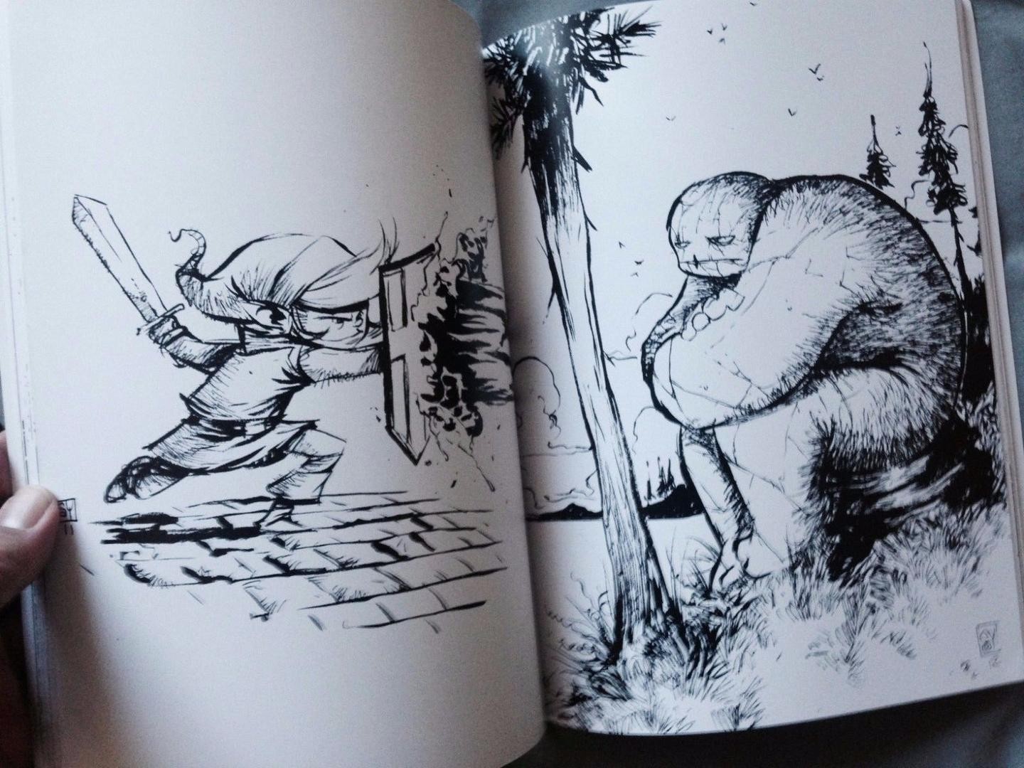 1440x1080 signed - Skottie Young Drawings