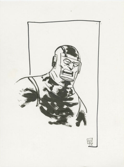 475x640 skottie young machine man commission original art i hate fairyland - Skottie Young Drawings