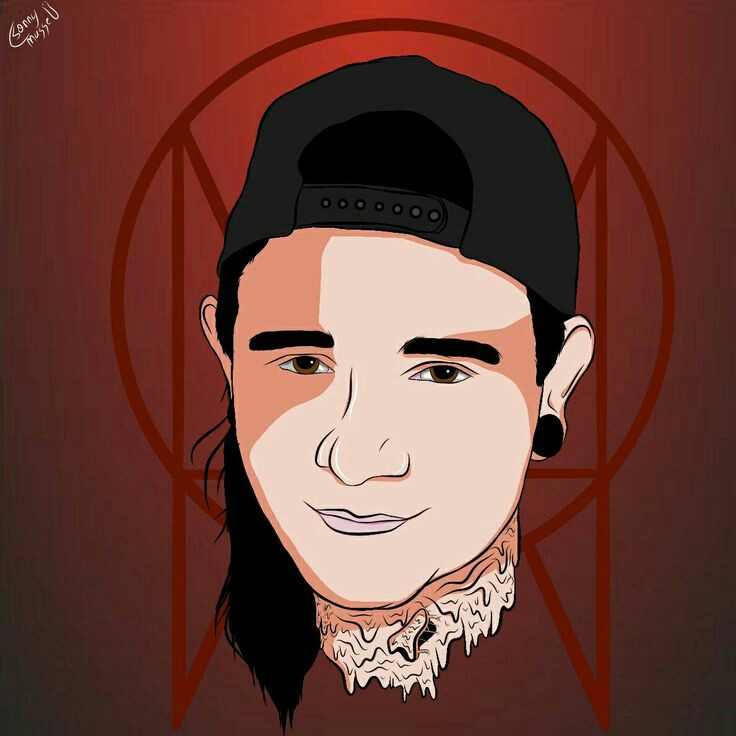 736x736 Awesome Skrillex Portrait Drawing Edm Art Drawing Images - Skrillex Drawing
