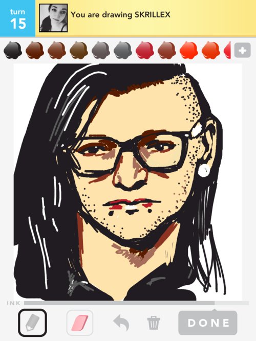 500x667 Skrillex Drawings - Skrillex Drawing