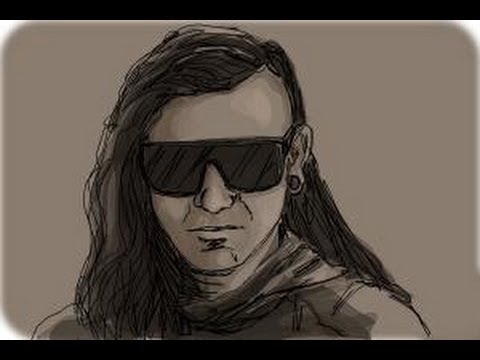 480x360 How To Draw Skrillex - Skrillex Drawing