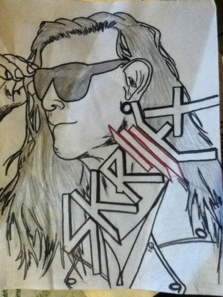 720x960 Just A Drawing Of Skrillex Skrillex - Skrillex Drawing