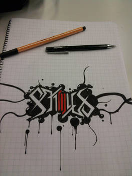 263x350 Skrillex Ambigram - Skrillex Logo Drawing