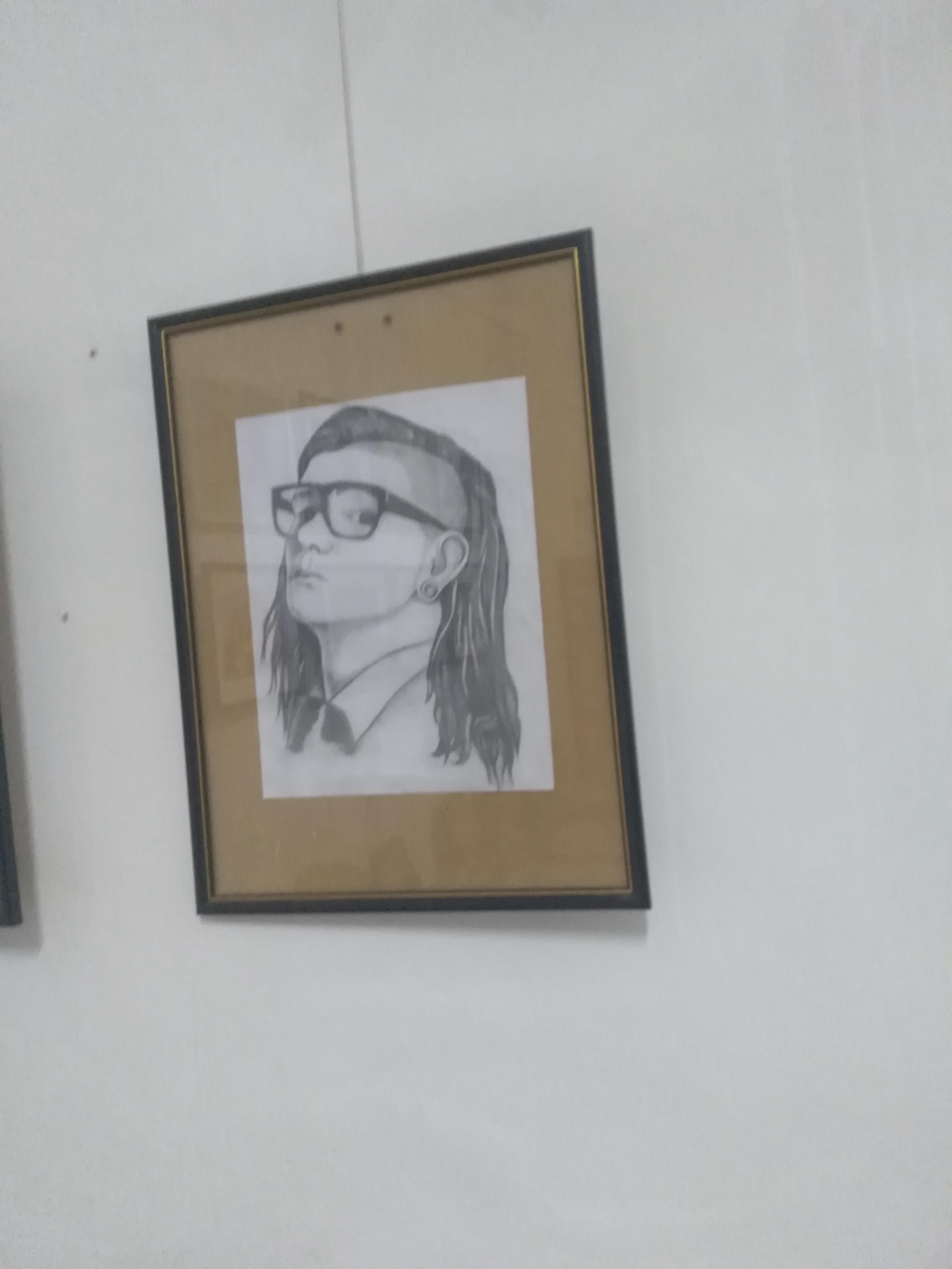3120x4160 Skrillex Drawing From My High School's Art Classroom Skrillex - Skrillex Logo Drawing