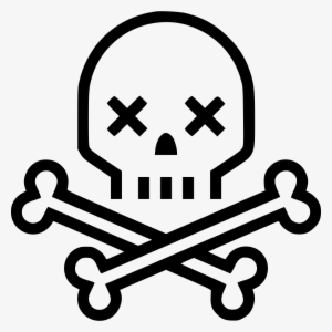 300x300 Skull And Crossbones Png, Transparent Skull And Crossbones Png - Skull And Bones Drawing