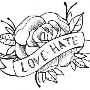 300x300 easy rose drawing refrence skull and rose drawing easy - Skull And Rose Drawing Easy