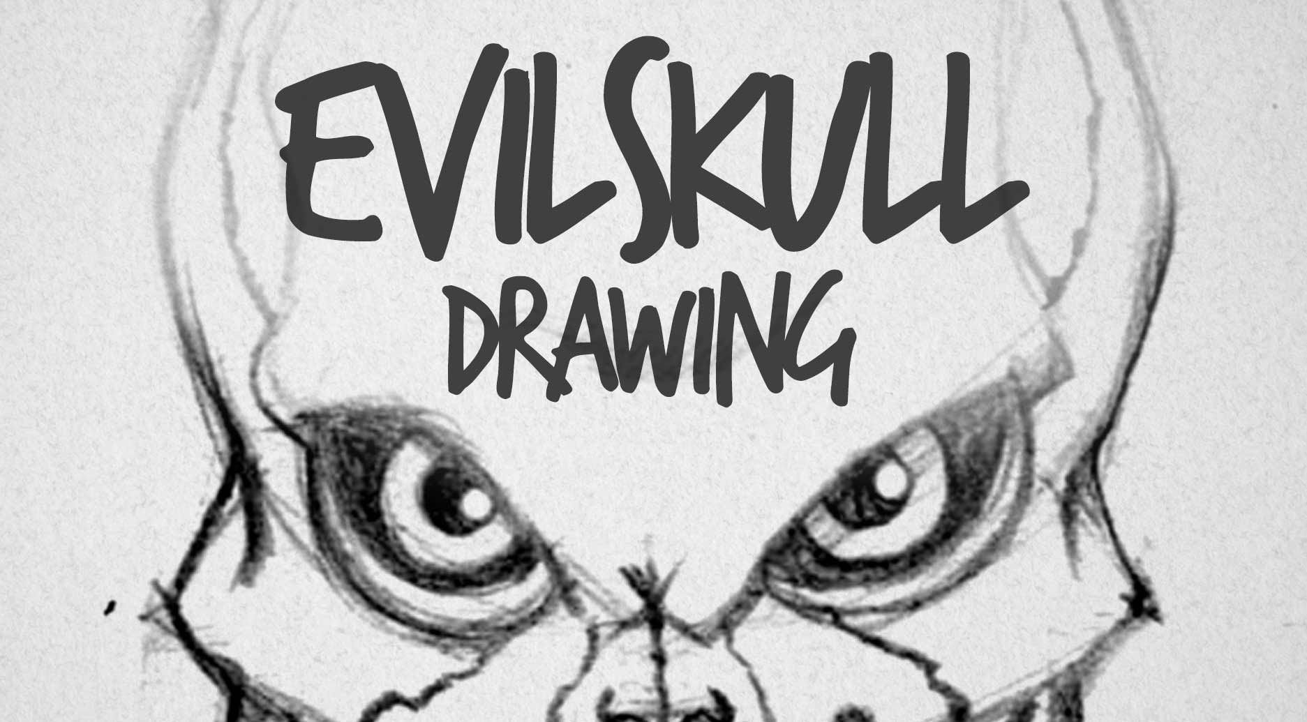 1873x1035 Evil Skull Drawing - Skull And Rose Drawing Easy