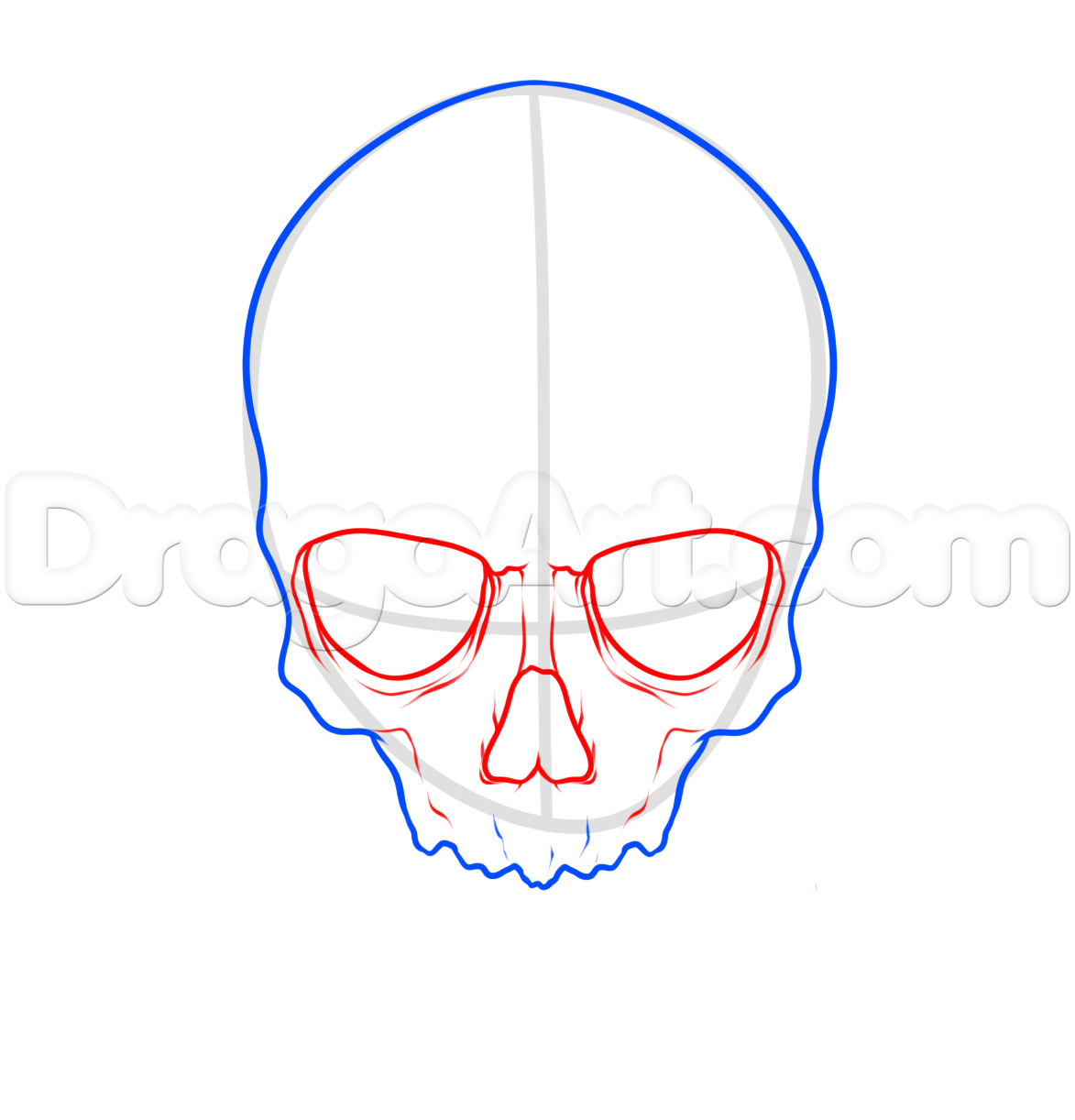 1173x1222 How To Draw A Skull And Roses Tattoo, Step - Skull And Rose Drawing Easy