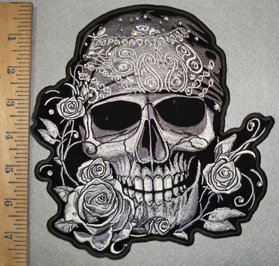 400x381 skull bandana drawing - Skull Bandana Drawing