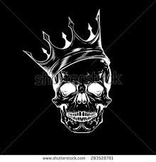 220x229 Resultado De Imagem Para Draw Tattoo Skull And Crown Skull Art - Skull Crown Drawing