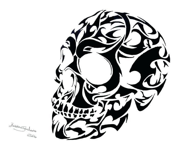 770x578 Skull Design Medicalschools Site - Skull Design Drawing