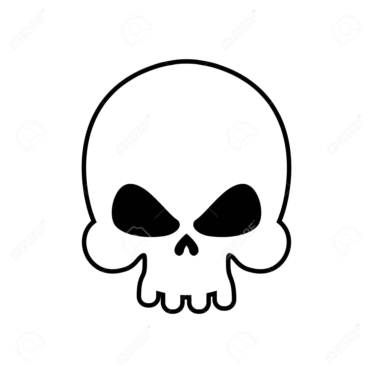 1299x1300 skeleton skull drawing png resize cartoon heads - Skull Drawing Cartoon