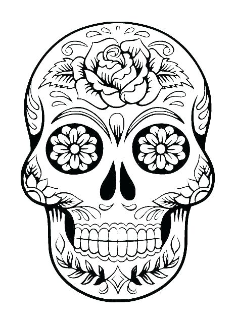 465x640 outlines embroidery design flaming skull outline from designs - Skull Drawing Designs