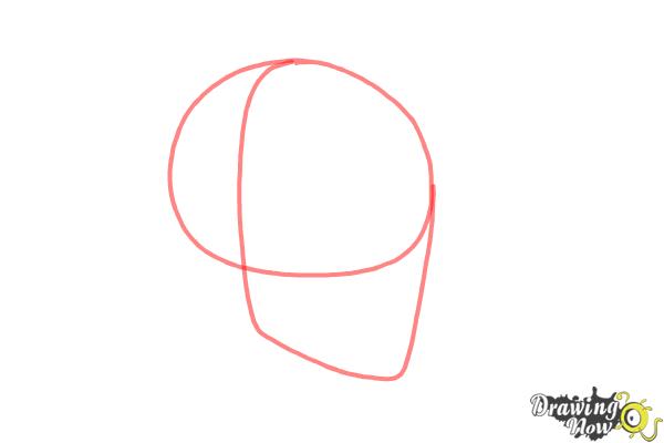 600x400 How To Draw A Skull Step - Skull Drawing Step By Step