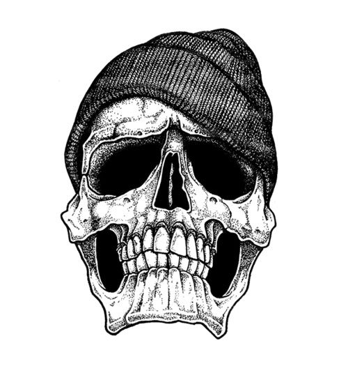 500x535 Pix For Gt Cool Skull Tumblr Drawings Art - Skull Drawing Tumblr