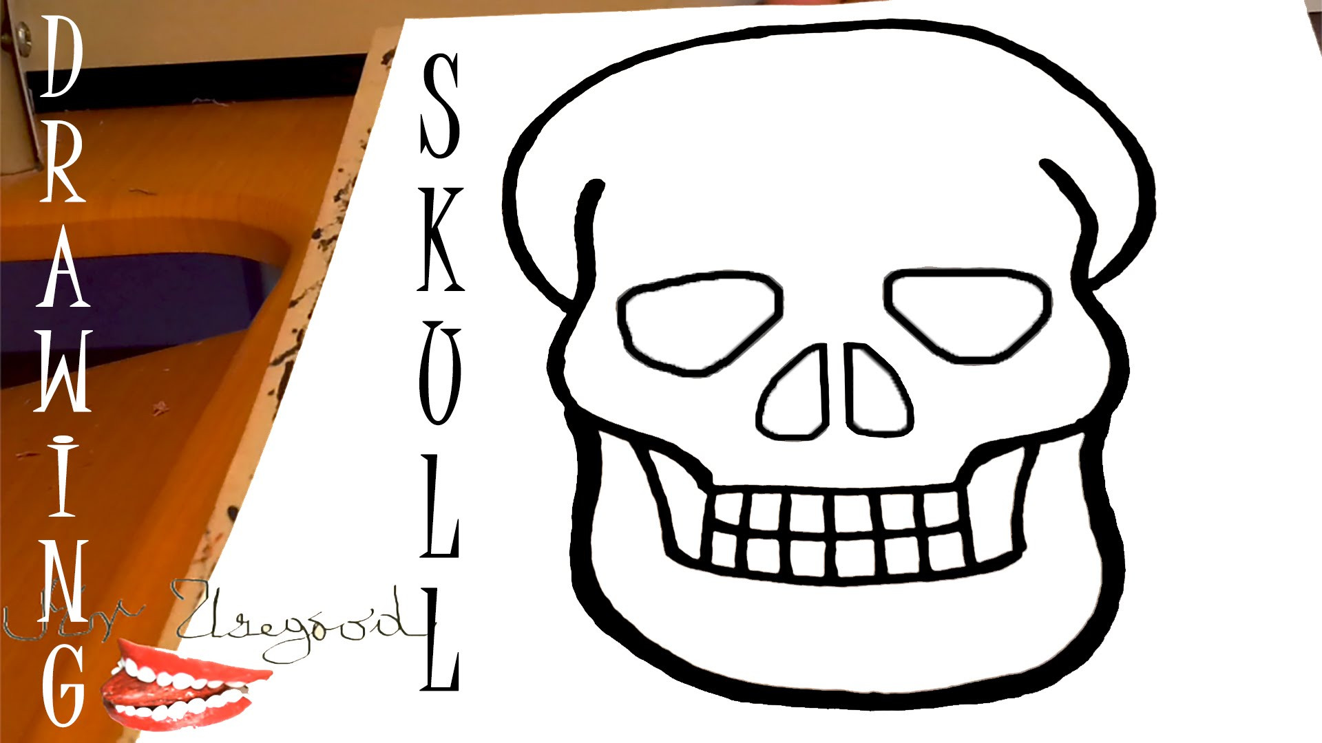 1920x1080 How To Draw A Skull On Fire Easy Skull Drawing Tutorial - Skull Drawing Tutorial