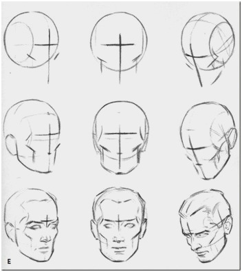 Skull Drawing Tutorial at PaintingValley.com | Explore collection of ...