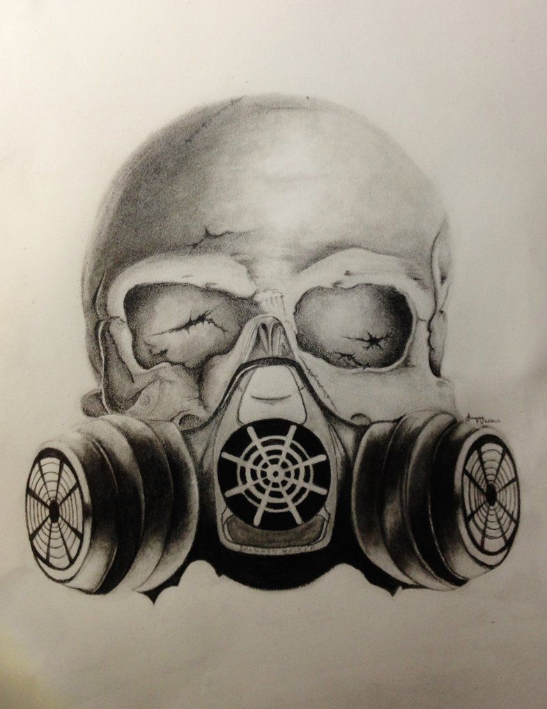 785x1017 images for gt skull gas mask drawings tattoo ideas - Skull Gas Mask Drawing