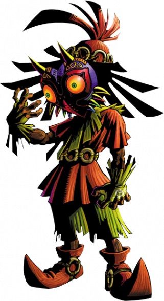 321x588 winner for drawing skull kid zelda amino - Skull Kid Drawing