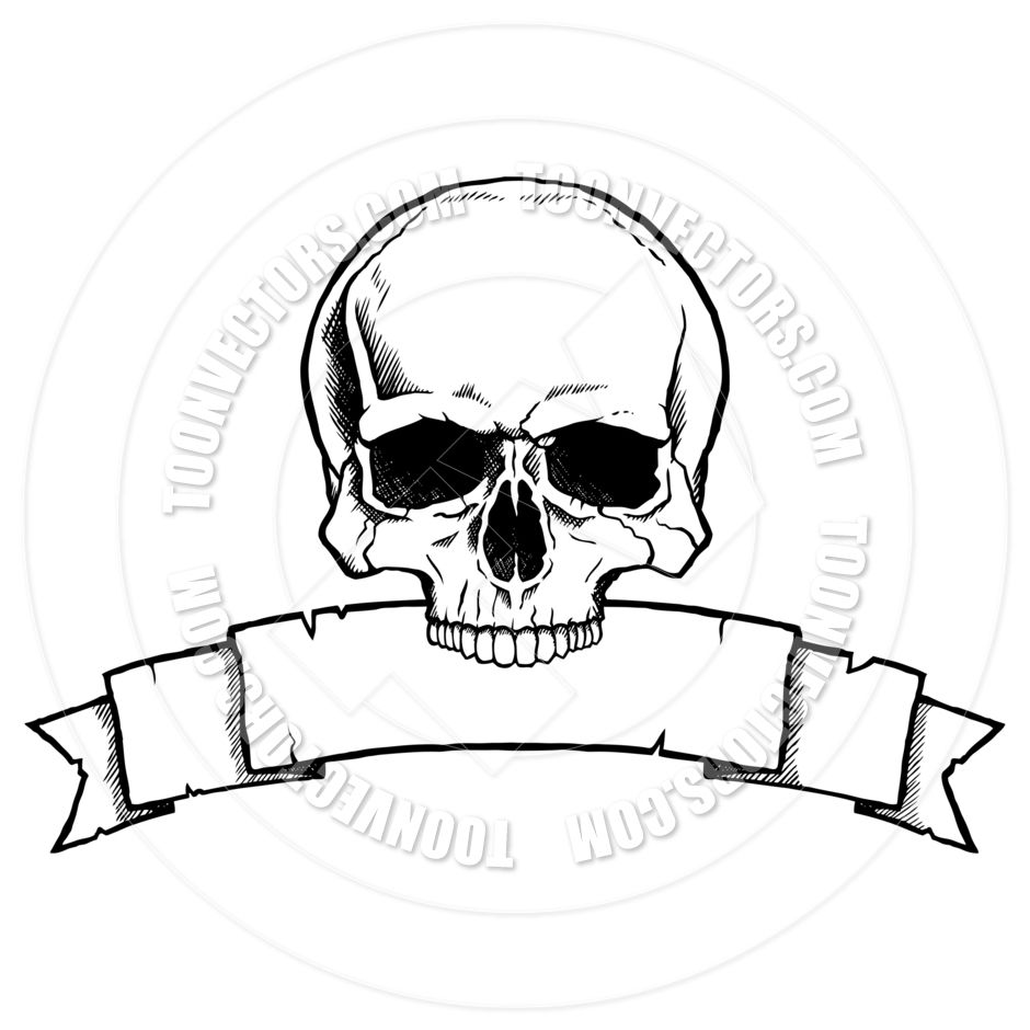 940x940 Skull Drawing Art Simple Line - Skull Line Drawing