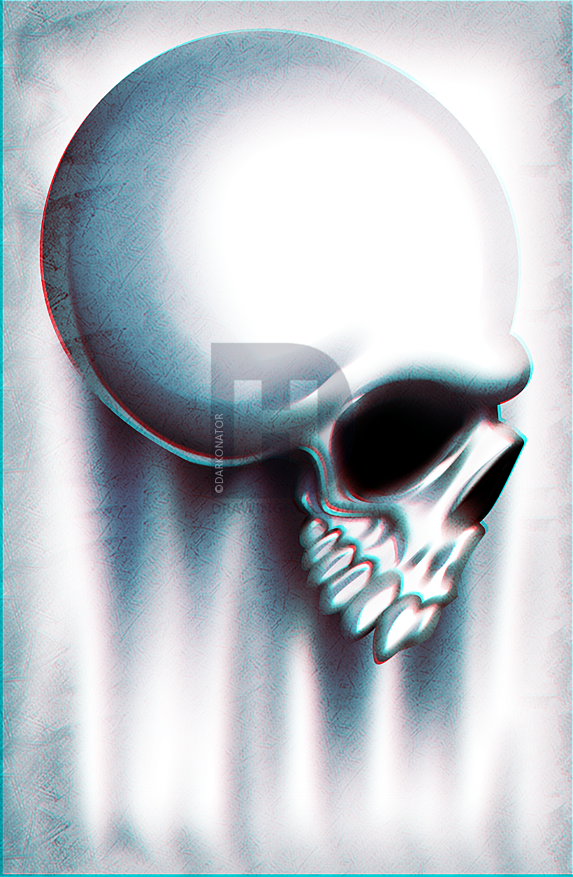 820x1255 How To Draw A Skull Profile, Step - Skull Profile Drawing