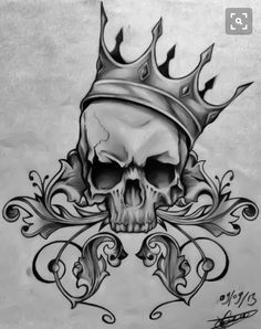 236x298 drawings of crowns sketches fresh best crown drawing images - Skull With Crown Drawing
