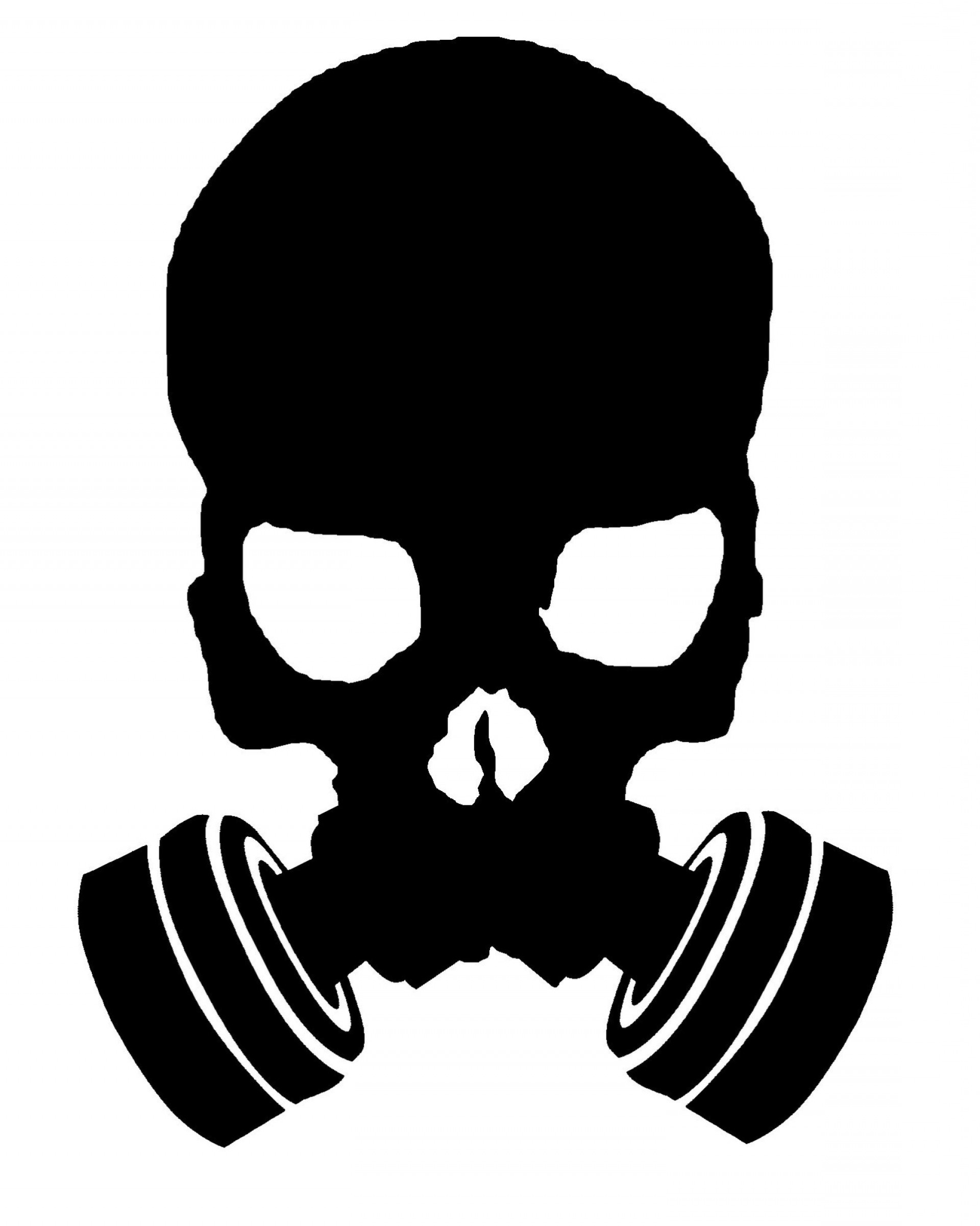 Skull With Gas Mask Drawing at Explore collection