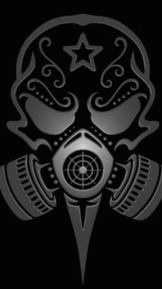 540x960 drawing skull gas mask troller us - Skull With Gas Mask Drawing