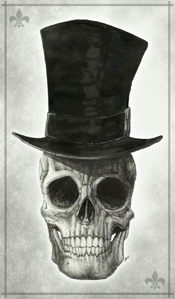342x584 mini tattoos skull, skull art, skull tattoos - Skull With Top Hat Drawing