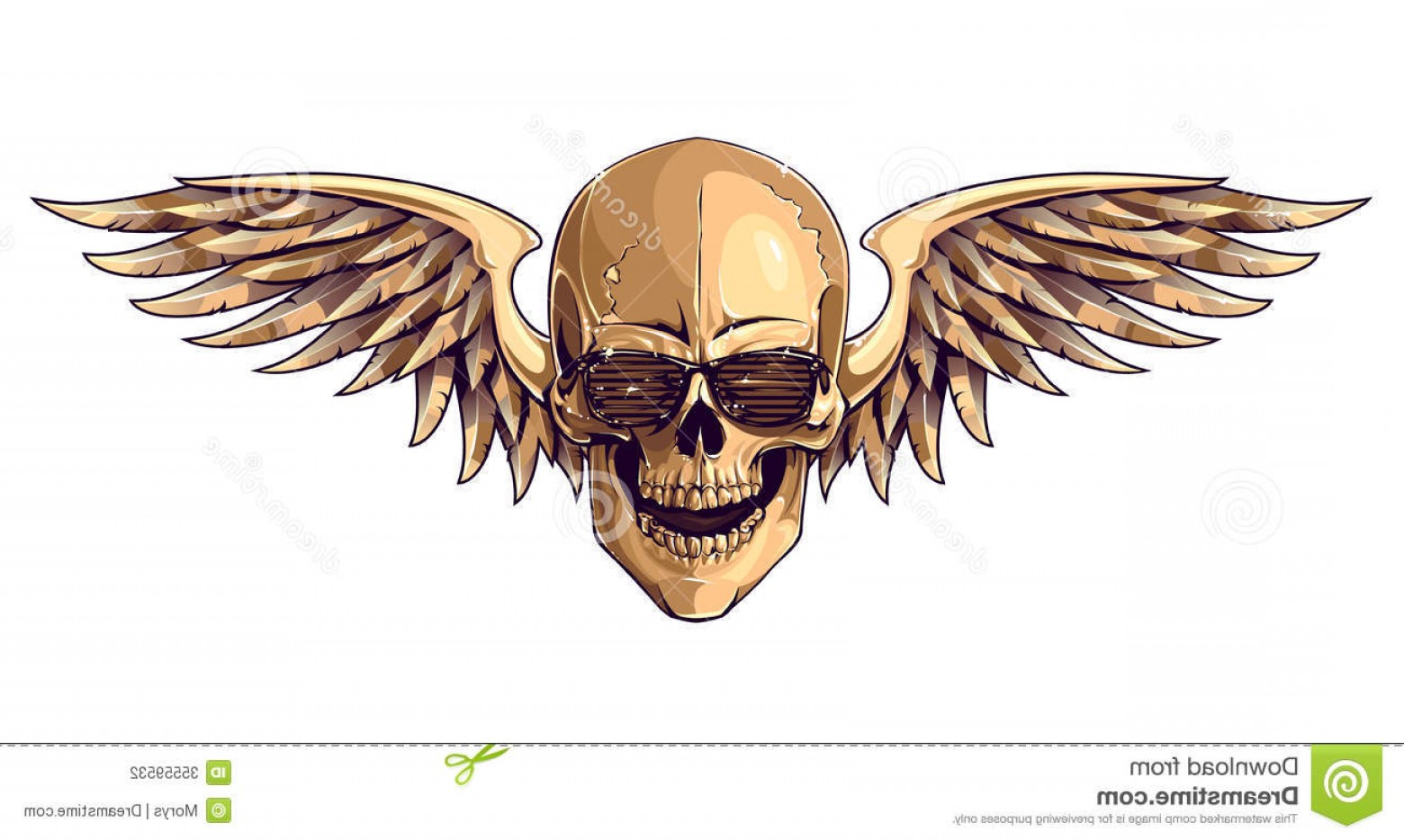 1560x934 Stock Photography Hipster Skull Wings Isolated White Vector - Skull With Wings Drawing