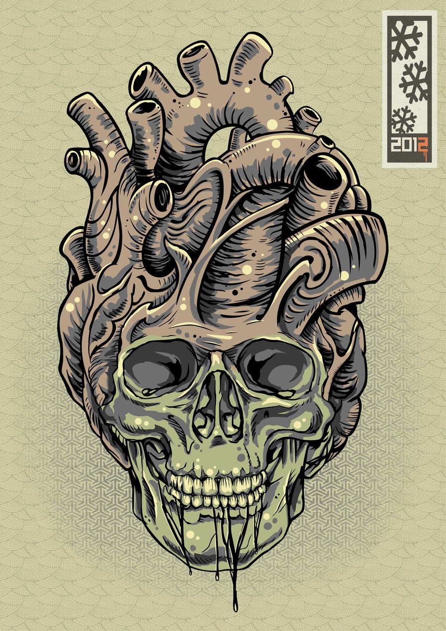 900x1273 drawings of skulls and hearts pictures and ideas on meta networks - Skulls And Hearts Drawings