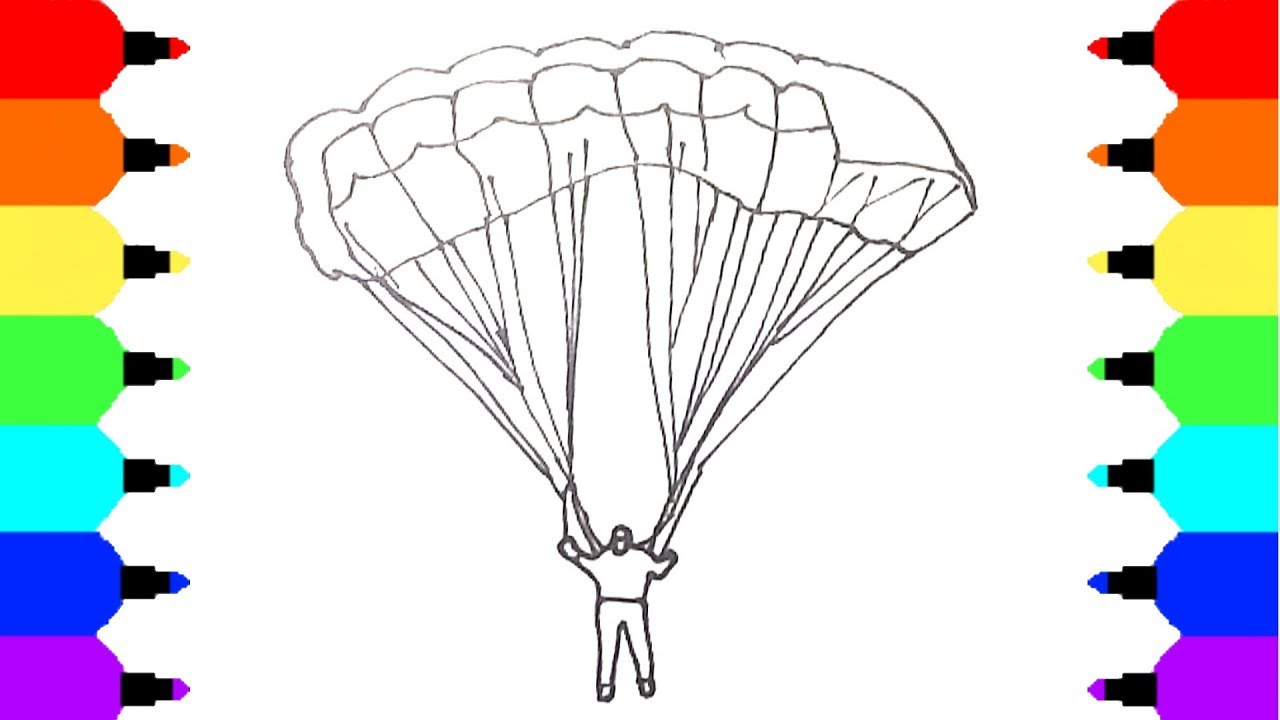 Skydiving Drawing at Explore collection of