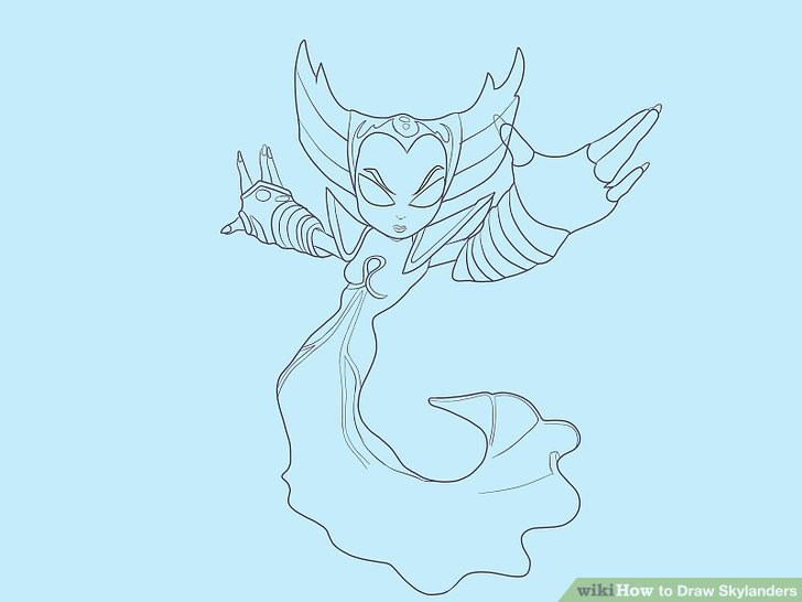 728x546 How To Draw Skylanders - Skylanders Drawing