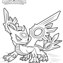 220x220 Skylanders Free Coloring Pages, Games And Activities For Kids - Skylanders Drawing