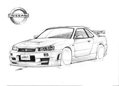 236x171 nissan skyline gt r fast furious cars nissan skyline - Skyline R34 Drawing