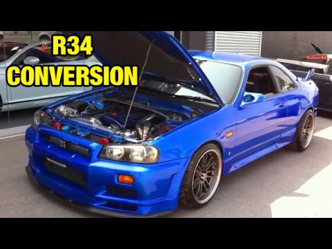480x360 The Drawing Board - Skyline R34 Drawing